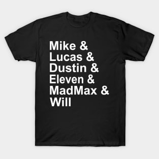 Stranger Things Dream Team T-Shirt